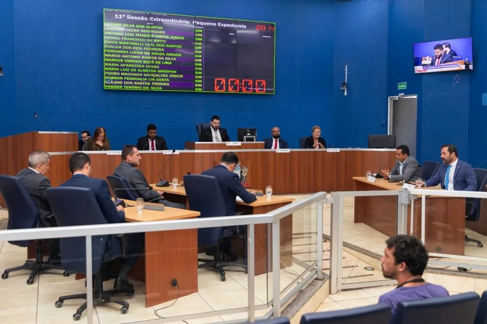 Câmara de Vereadores de Três Lagoas elege mesa diretora e comissões para o biênio 2027-2028